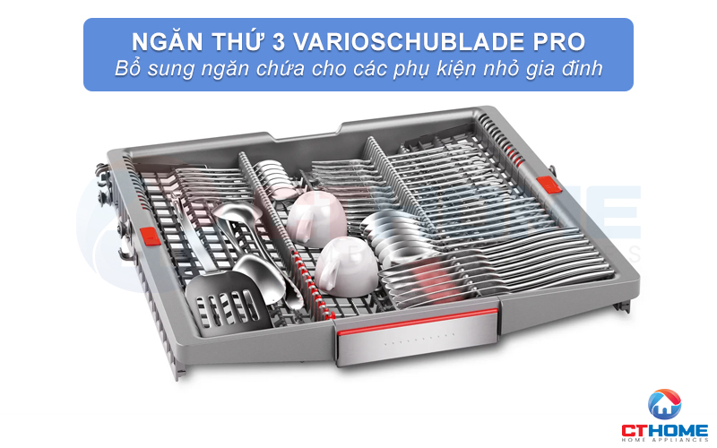 Giàn thứ 3 VarioScublade Pro đựng các vật dụng nhỏ