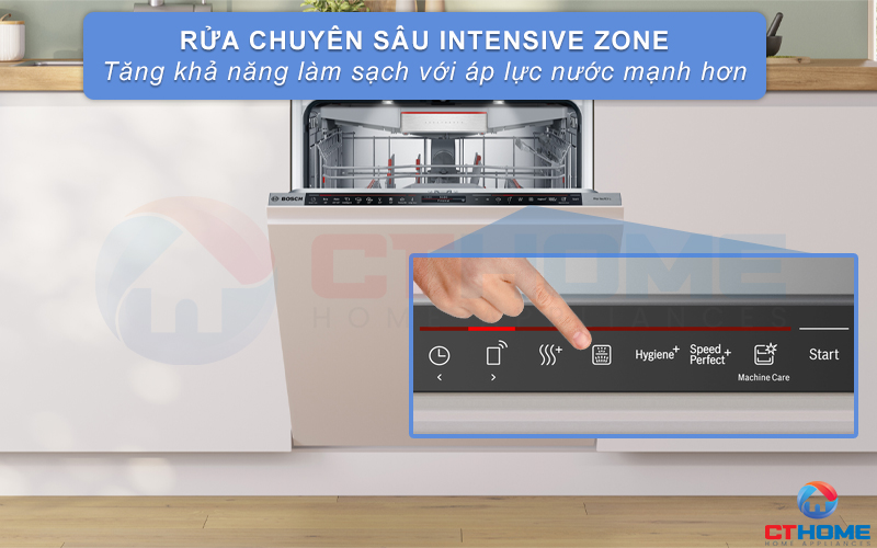 MÁY RỬA BÁT ÂM TỦ BOSCH SMD8TCX01E SERIE 8 9