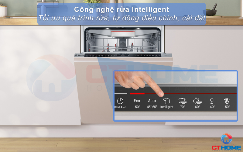 MÁY RỬA BÁT ÂM TỦ BOSCH SMD8TCX01E SERIE 8 4