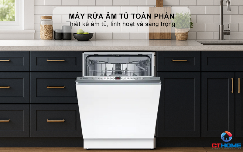 Thiết kế âm tủ, linh hoạt và sang trọng