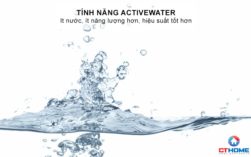 ActiveWater: ít nước hơn, ít năng lượng hơn, hiệu suất tốt hơn
