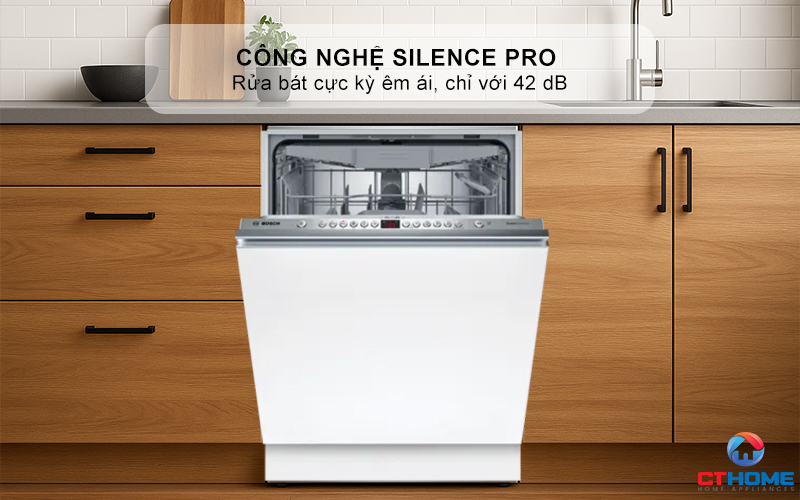 Silence Plus - độ ồn cực thấp 44 dB