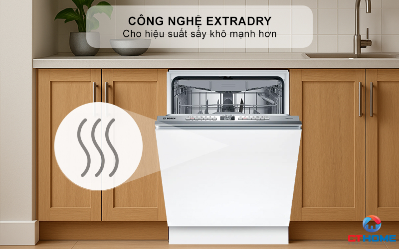 ExtraDry - tùy chọn bổ sung cho hiệu suất sấy khô mạnh hơn