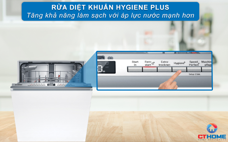 Hygiene Plus rửa diệt khuẩn đánh bay vết bẩn cứng đầu 