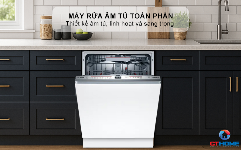 Thiết kế âm tủ, linh hoạt và sang trọng