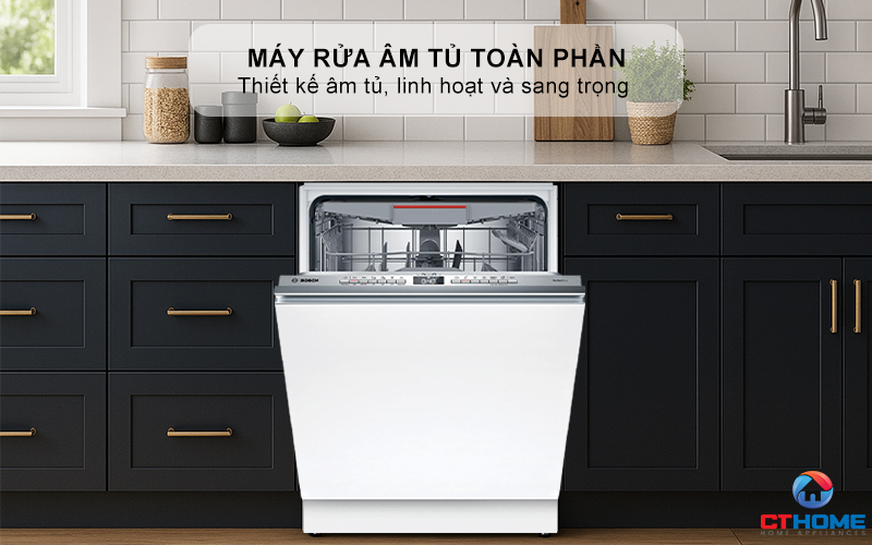 Thiết kế âm tủ, linh hoạt và sang trọng 