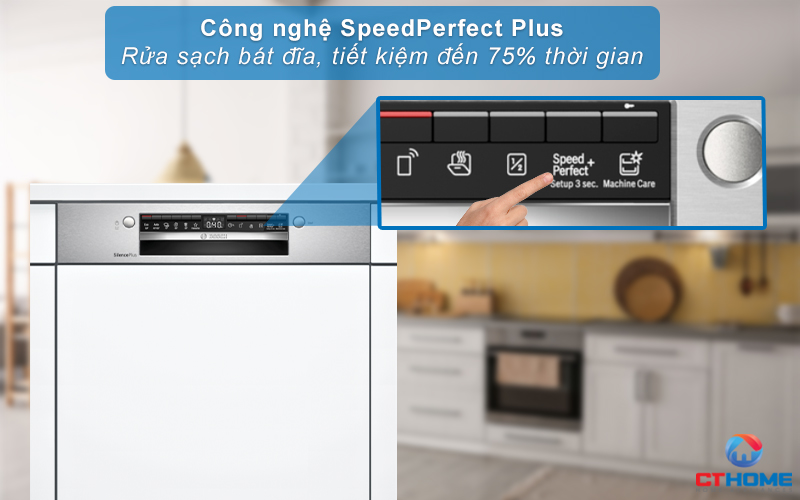 Tiết kiệm thời gian nhiều hơn với tính năng SpeedPerfect plus