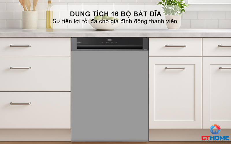 Dung tích 16 bộ bát đĩa