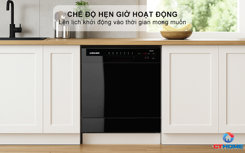 Chế độ hẹn giờ hoạt động lên tới 24h