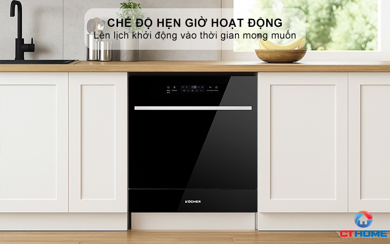 Chế độ hẹn giờ hoạt động lên tới 24h
