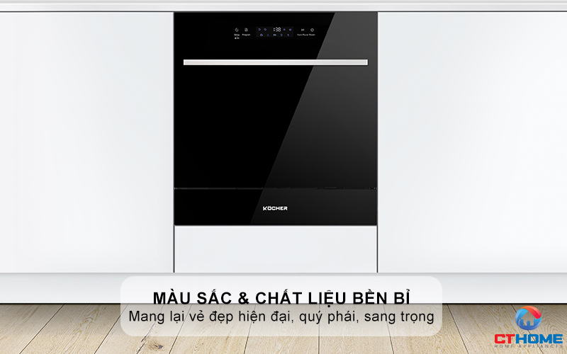 Màu sắc và chất liệu thép không gỉ mang lại vẻ đẹp hiện đại, quý phái