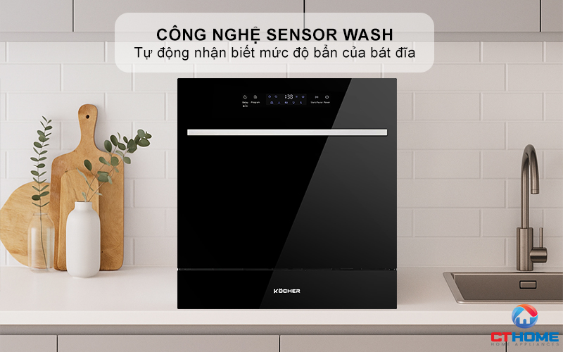 Công nghệ Sensor Wash cảm biến thông minh