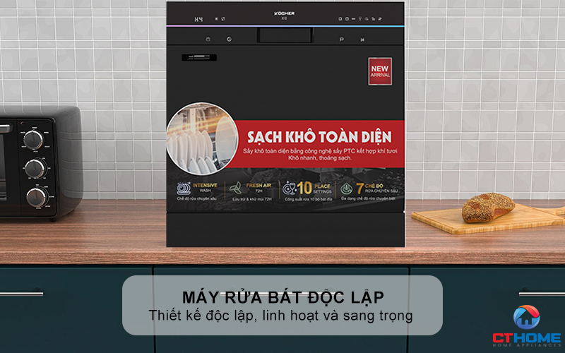 Thiết kế gọn nhẹ, độc lập, linh hoạt và sang trọng