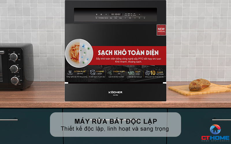 Thiết kế gọn nhẹ, độc lập, linh hoạt và sang trọng 