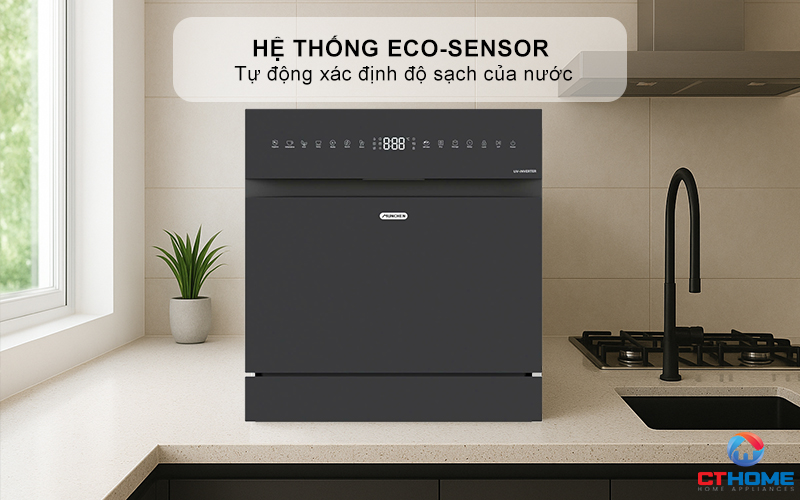 Hệ thống Eco-Sensor tự động xác định độ sạch của nước