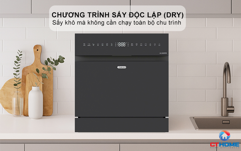 Chương trình sấy độc lập riêng biệt (Dry)