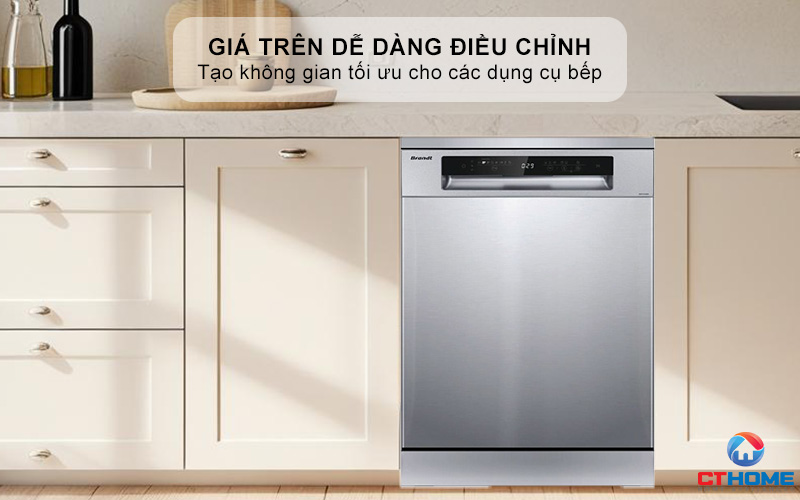 Giá trên dễ dàng điều chỉnh và có thể tháo rời