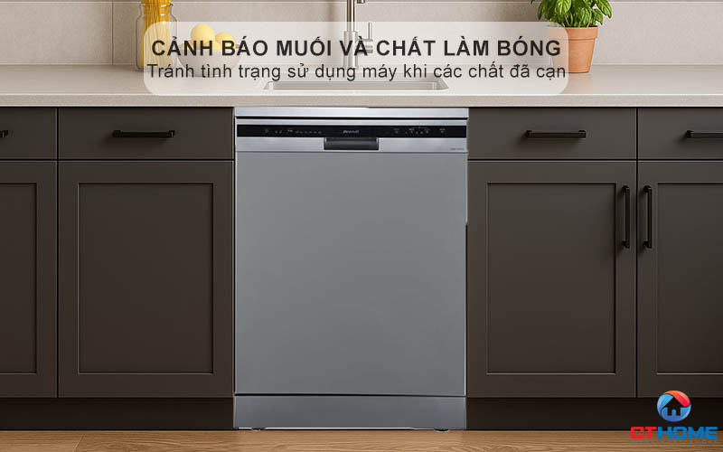 Cảnh báo chỉ số muối và chất làm bóng