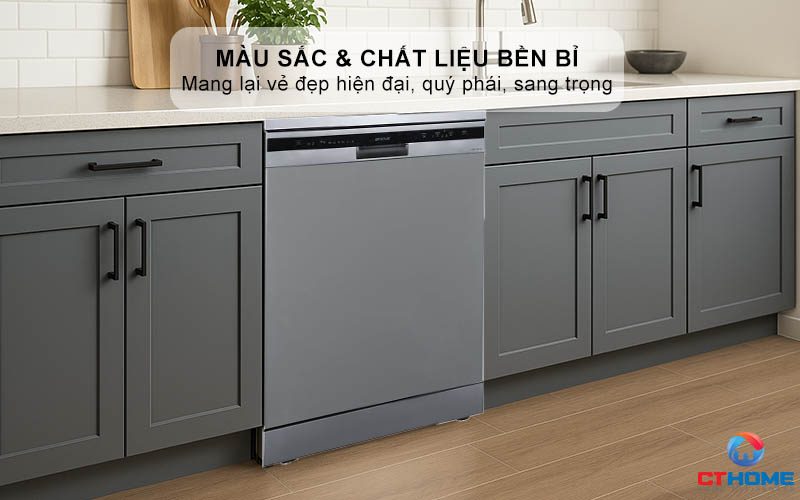 Màu sắc và chất liệu mang lại vẻ đẹp hiện đại, quý phái