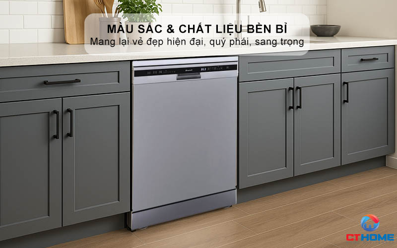 Màu sắc và chất liệu mang lại vẻ đẹp hiện đại, quý phái