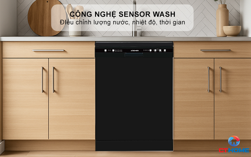 Công nghệ Sensor Wash cảm biến thông minh