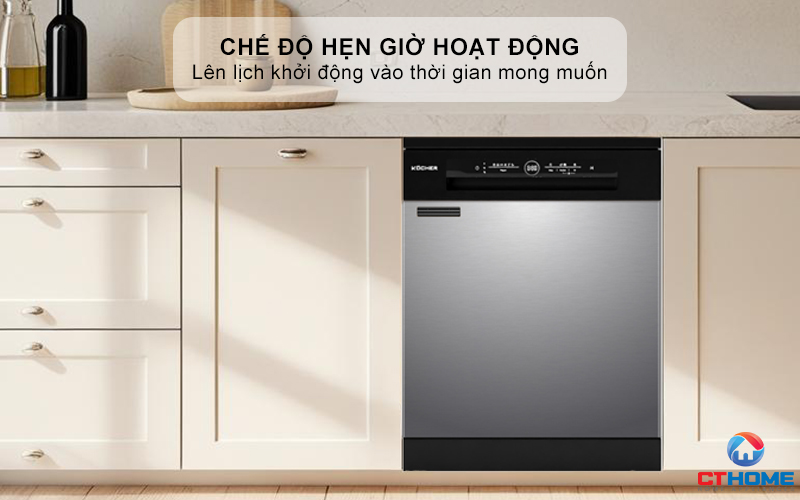 Chế độ hẹn giờ hoạt động lên tới 24h