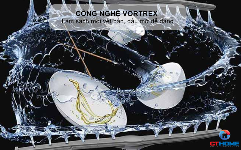 Công nghệ Vortrex vòi phun siêu sạch