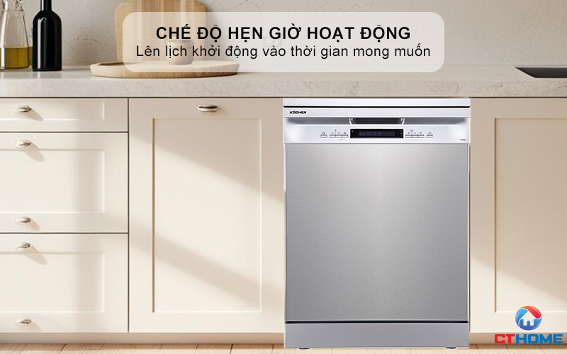 Chế độ hẹn giờ hoạt động lên tới 24h