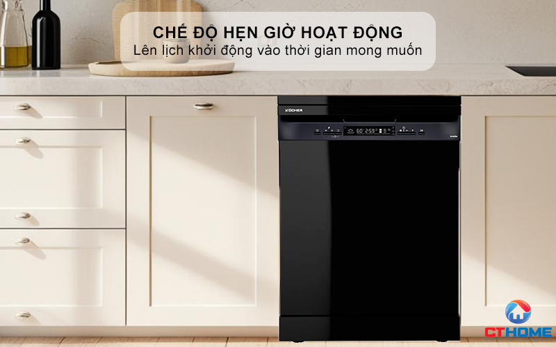 Chế độ hẹn giờ hoạt động lên tới 24h