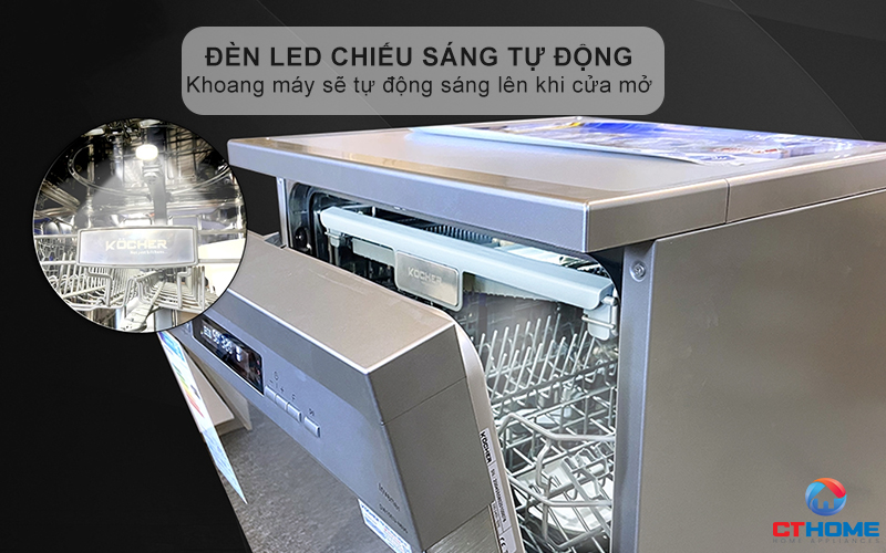 Tự động mở cửa khi kết thúc chương trình