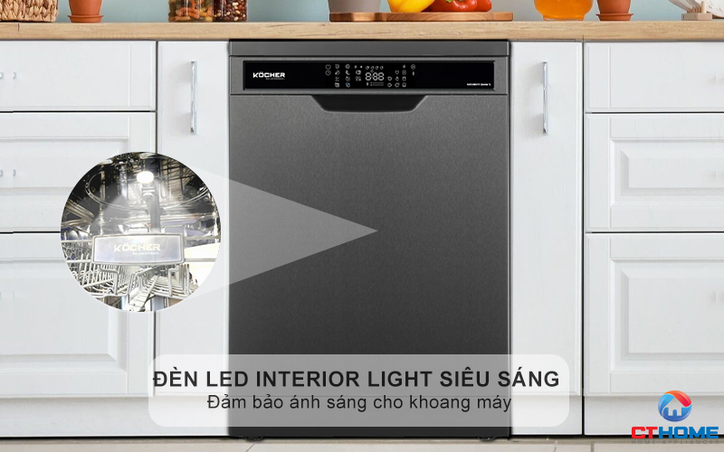 Đèn LED Interior Light siêu sáng, đảm bảo ánh sáng cho khoang máy