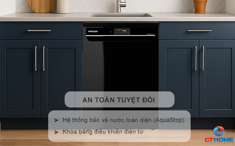 An toàn tuyệt đối cho người sử dụng