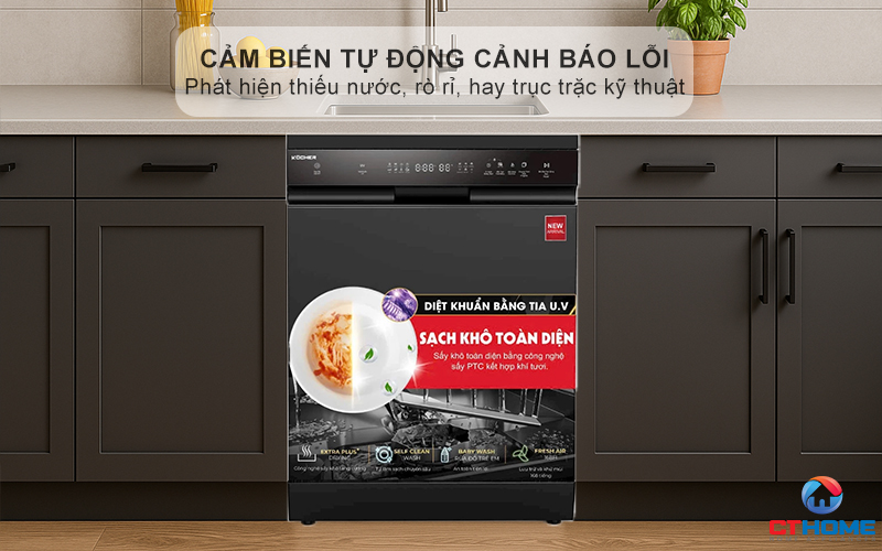 Hệ thống cảm biến tự động cảnh báo lỗi