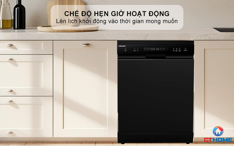 Chế độ hẹn giờ hoạt động lên tới 24h