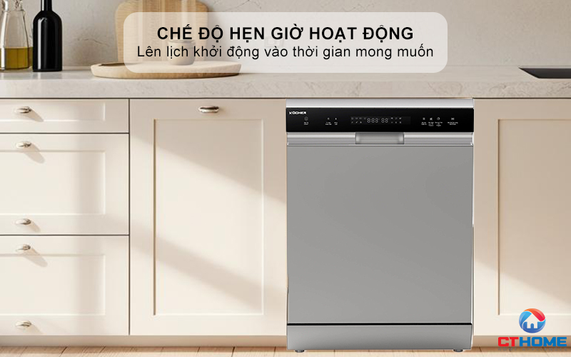 Chế độ hẹn giờ hoạt động lên tới 24h