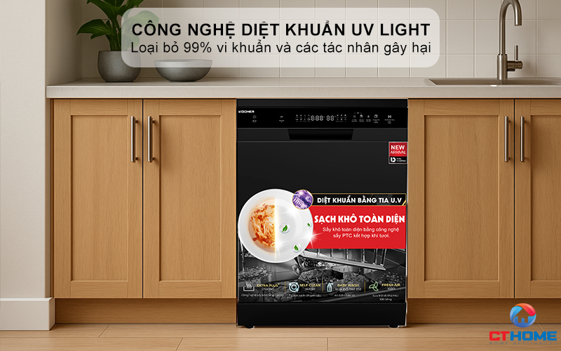 Công nghệ diệt khuẩn UV Light
