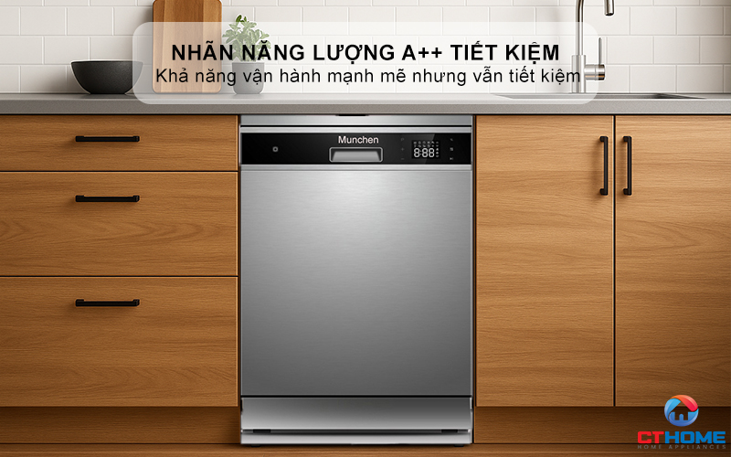 Nhãn năng lượng A++ tiết kiệm điện tối ưu