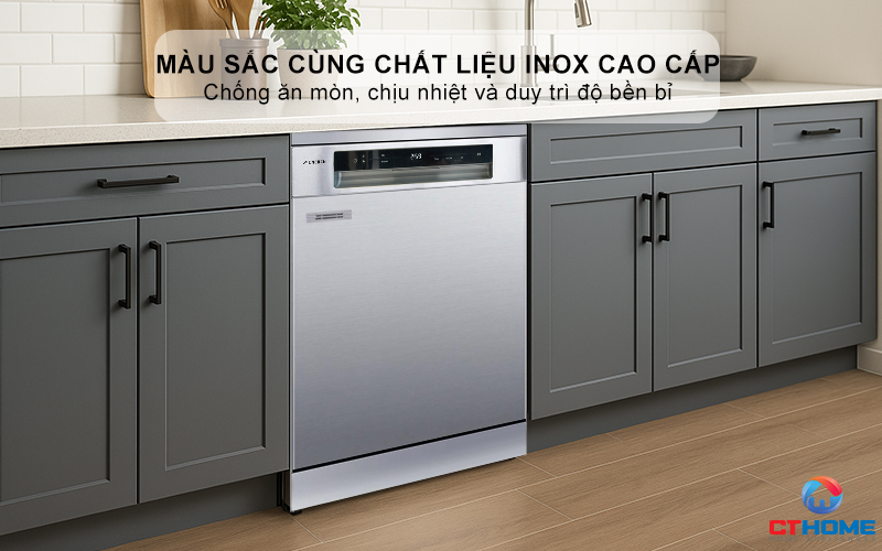 Màu sắc sang trọng cùng chất liệu Inox cao cấp