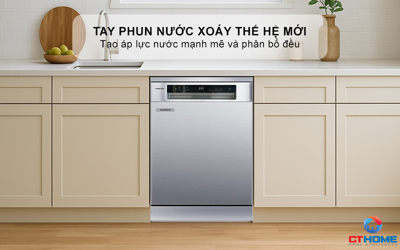 Tay phun nước xoáy thế hệ mới