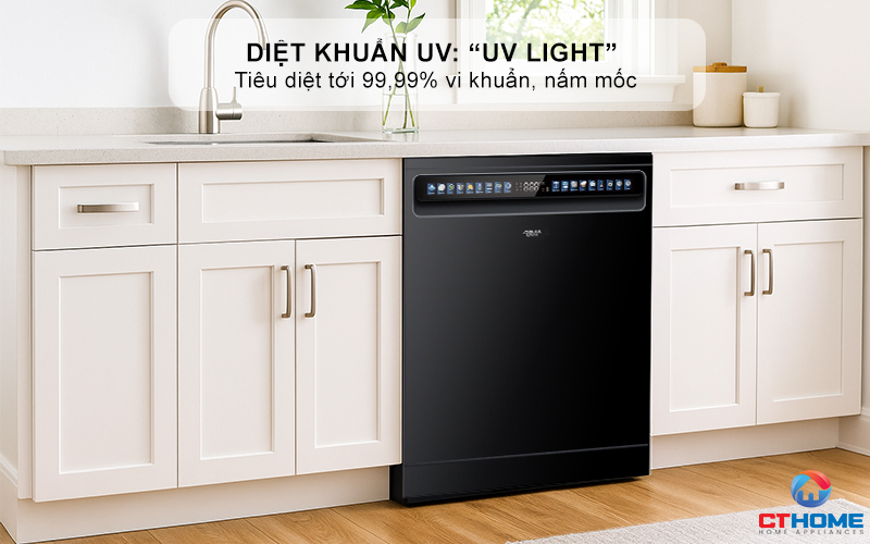 Diệt khuẩn UV: “UV Light” tiêu diệt tới 99,99% vi khuẩn