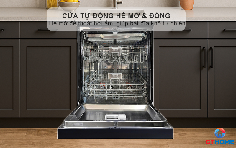 Cửa tự động hé mở & tự động đóng theo chu trình