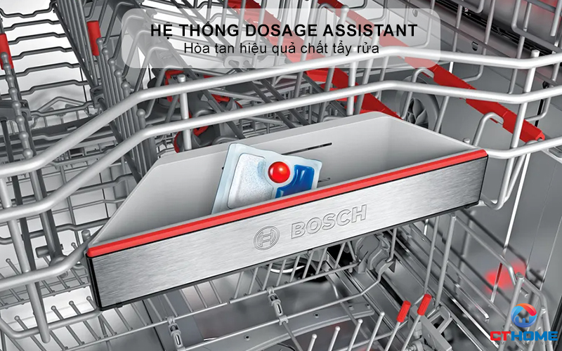 Hòa tan hiệu quả chất tẩy rửa với hệ thống Dosage Assistant