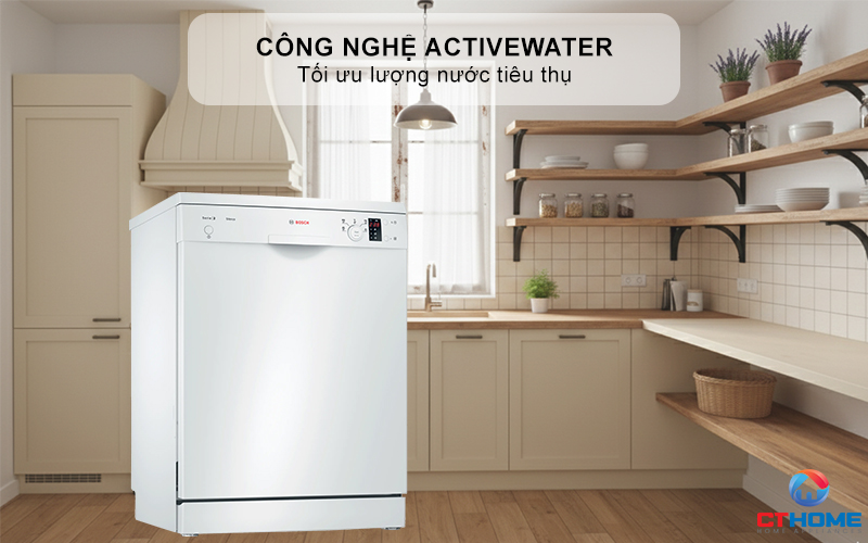 Tối ưu lượng nước tiêu thụ với công nghệ ActiveWater