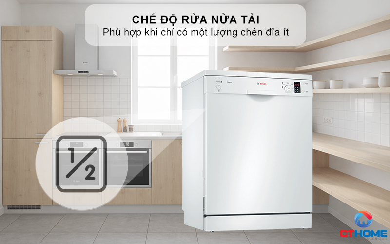 Chế độ rửa nửa tải