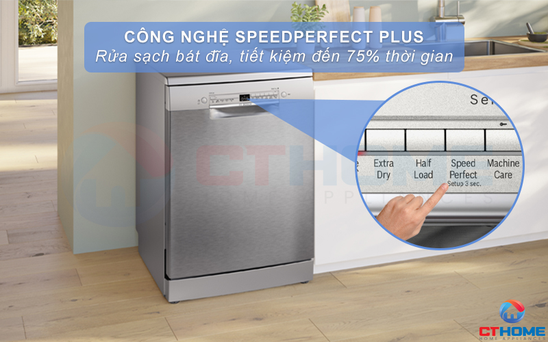 MÁY RỬA BÁT ĐỘC LẬP BOSCH SMS2ITI41G SERIE 2 12 BỘ 9