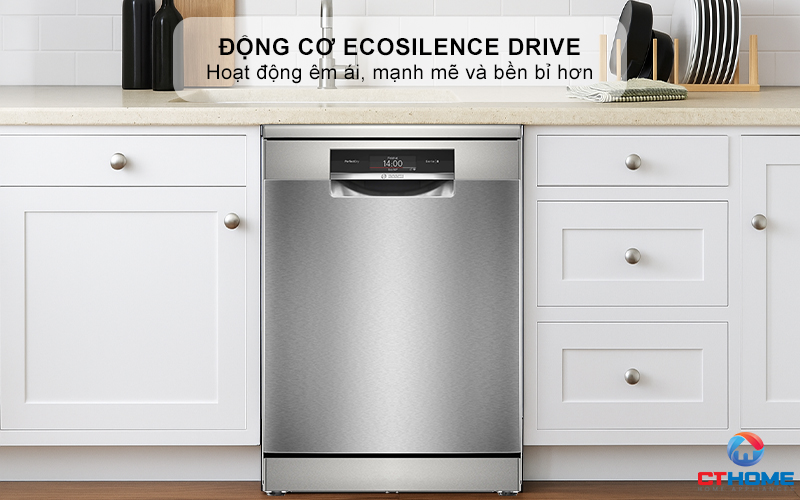 Vận hành êm ái và mạnh mẽ nhờ động cơ EcoSilence Drive