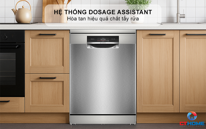 Hòa tan hiệu quả chất tẩy rửa với hệ thống Dosage Assistant