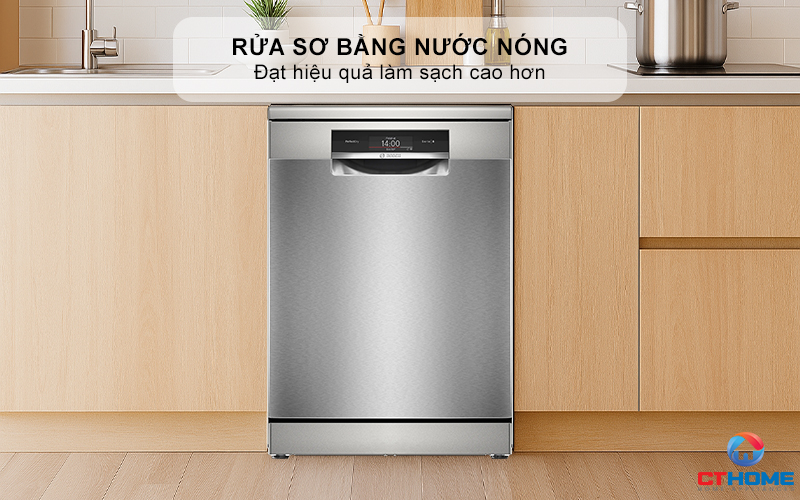Rửa sơ bằng nước nóng