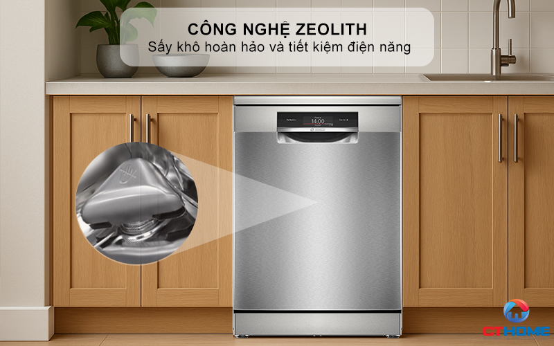 Công nghệ Zeolith sấy khô hoàn hảo và tiết kiệm điện năng