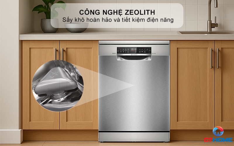Công nghệ Zeolith sấy khô hoàn hảo và tiết kiệm điện năng